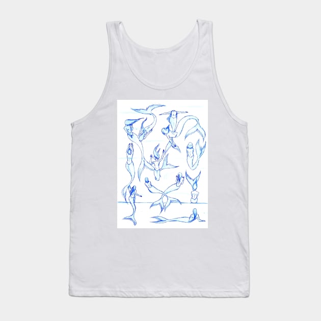 Mermaids Tank Top by PsychicHuldra